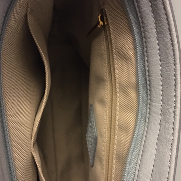 Leather Fossil blue bag - Picture 7 of 8